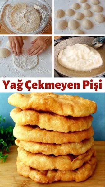 Yağ Çekmeyen İçi Yumuşacık Pişi Tarifi - Nefis Tarif ve Sunumlar, 2025 | Yemek, Yeme içme, Yemek tarifleri