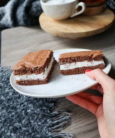 Kakaové „Kinder“ řezy – Glutenfree Denisa