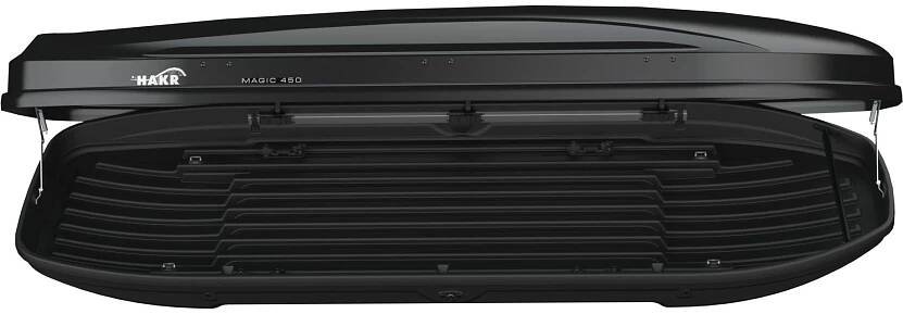 Střešní box Hakr Magic Line 450 Black Glossy - objem 450l / oboustr...