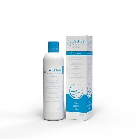 ActiMaris Sensitiv roztok výplach a čištění ran 300 ml