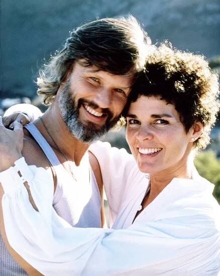 Ali MacGraw and Kris Kristofferson in Convoy (1978)