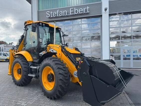 Rypadlonakladač JCB 4CX Pro / Klappschaufel / Dual Drive / Neu