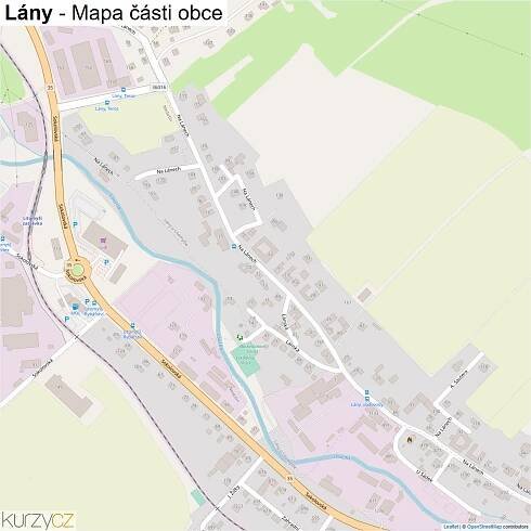 Lány - mapy | Kurzy.cz
