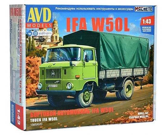 AVD Stavebnice IFA W50L s plachtou 1:43 od 1 249 Kč - Heureka.cz