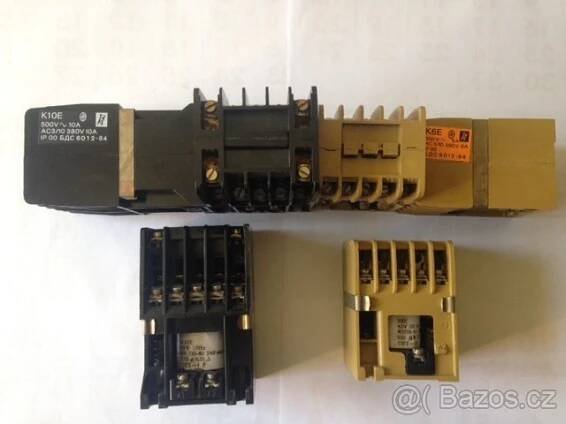Nabídka stykače K6E , K10E , K16E , K25E cívka 42 V