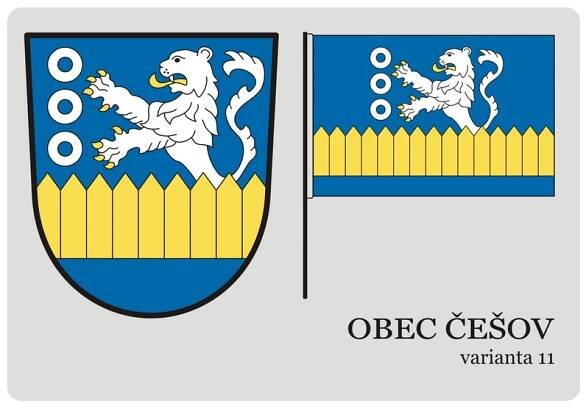 Znak a vlajka - Návrhy znaku a vlajky obce Češov - Oficiální stránky obce Češov