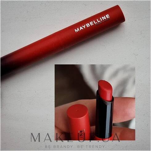 Maybelline New York Color Sensational Ultimatte - Matná rtěnka | Makeup.cz