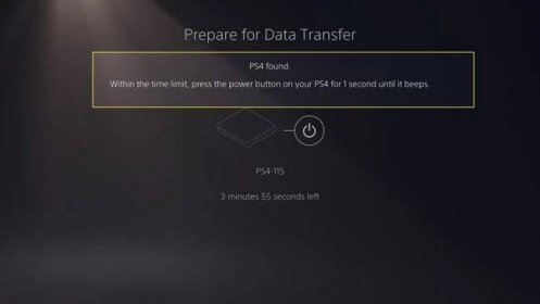 Jak přenést data z PS4 na PS5 3