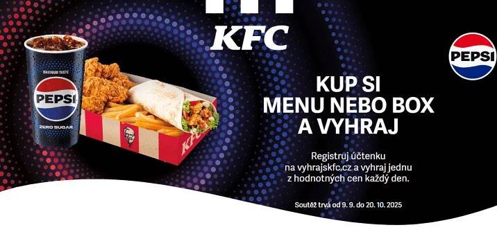 Kup KFC menu a vyhraj