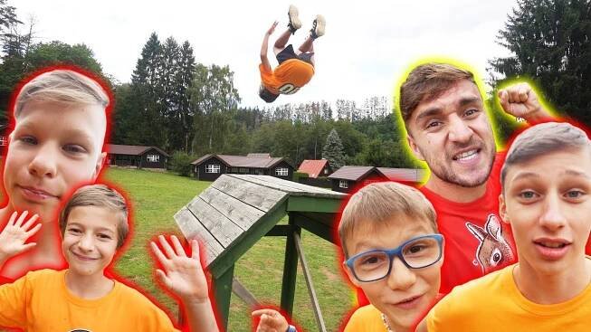 Dětská Backflip Challenge #1