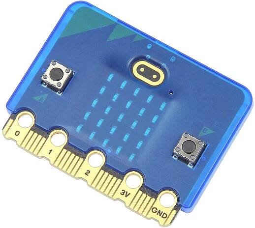 ELECFREAKS - Pouzdro pro micro:bit V2, modrá