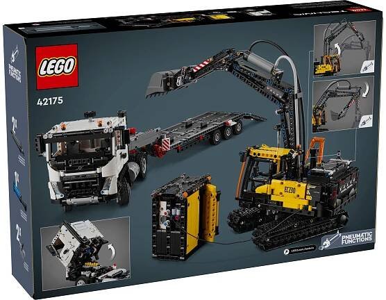 LEGO(R) TECHNIC 42175 Nákladní auto a bagr Volvo FMX... Náhled obrázku produktu 45