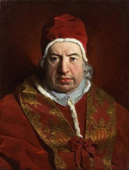Pierre Subleyras, Portrét pápeža Benedikta XIV., 1746, olej na plátne, Metropolitan Museum of Art, New York
