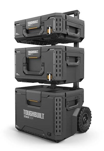 Pojízdný box na nářadí TOUGHBUILT - set 3 boxů - TB-B1S3-B-70R