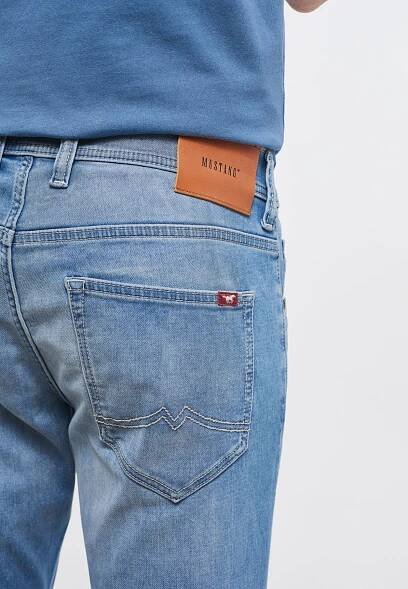 Pánské džíny MUSTANG Oregon Tapered modré | EXE JEANS | Specialisté na džíny Mustang, Cross, Mavi a další
