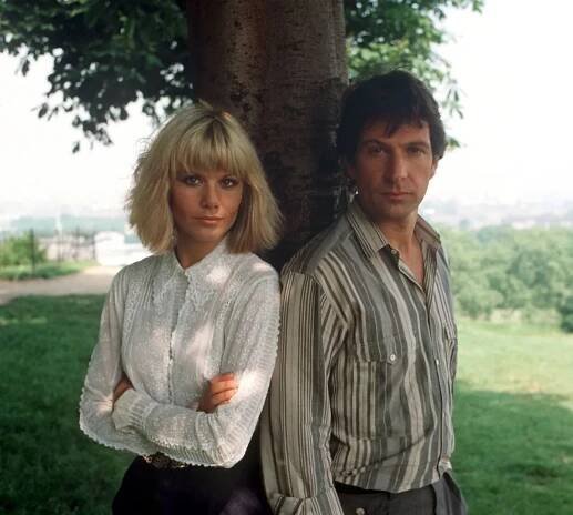 Glynis Barber and Michael Brandon in 'Dempsey and Makepeace' in 1986