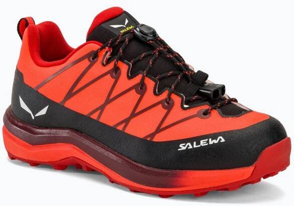 Dětské trekové boty Salewa Wildfire 2 Ptx fluo coral.syrah