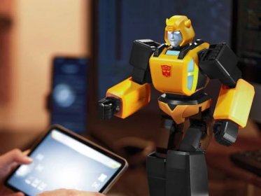 This $400 Bumblebee Transformers robot can dance, kick, and pick itself up from a fall