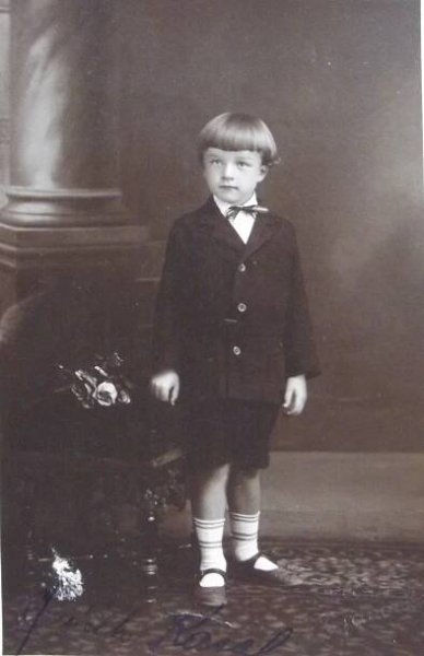 Čtyřletý Jan Kasal