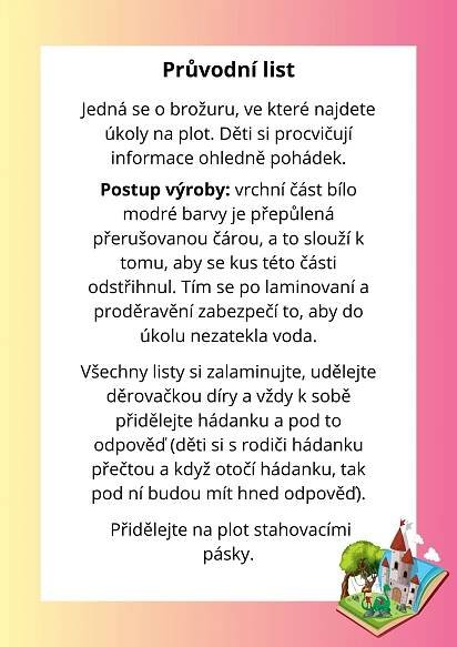 Pohádkové hádanky | Inspirace (nejen) do školky