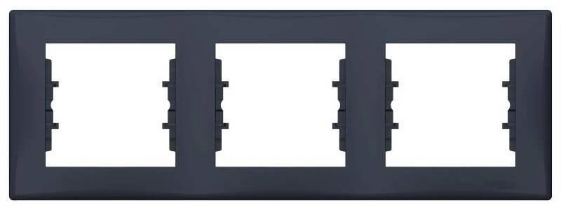 SCHNEIDER SDN5800570 SEDNA Rámeček trojnásobný, graphite