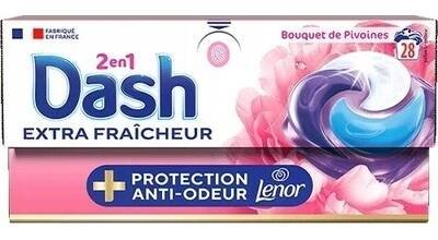 Dash 2v1 Bouquet de Pivoines Kapsle na praní 28 PD od 222 Kč - Heureka.cz