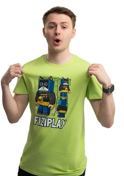 Tričko FIZIplay - zelené