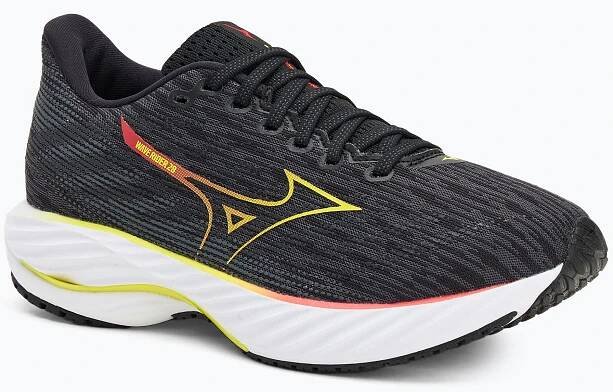 Dámské běžecké boty Mizuno Wave Rider 28 black/evening primrose/poppy red