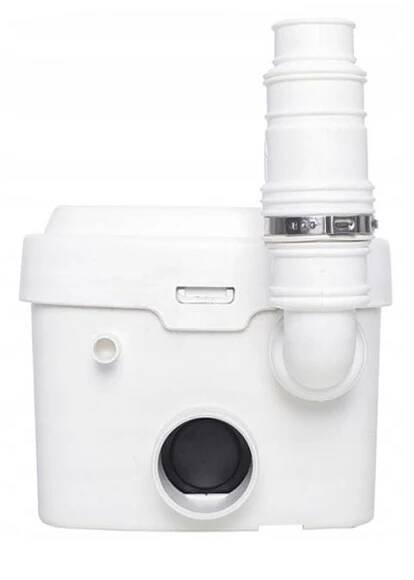 Obrázek 1 produktu Přečerpávací stanice Sanibo MINI kalový box, pro koupelnu a kuchyni