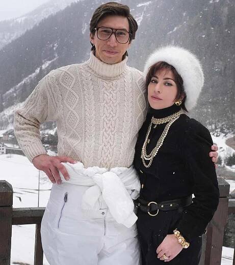 Lady Gaga and Adam Driver Filming 'House of Gucci:' See the Best Photos from the Set