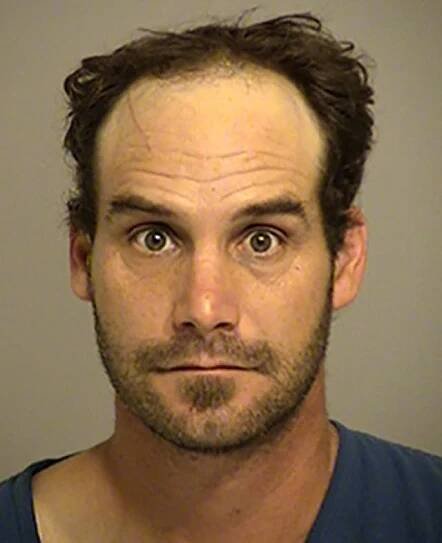 Joshua Chimarusti, 44, was arrested in California after firing on a Ventura County helicopter specially outfitted to fight fires