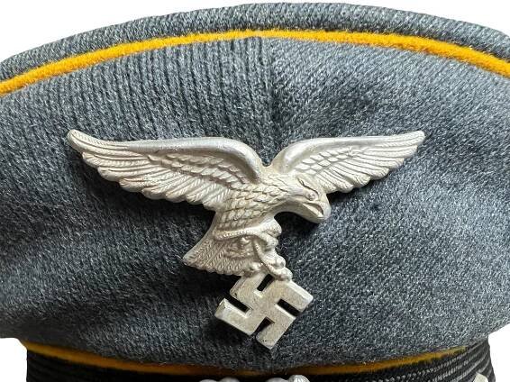 Luftwaffe flying personel visor hat for enlisted and NCO