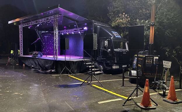 Mobile Stage Hire - Seasonal illuminations where you are
