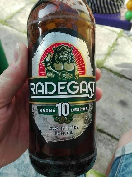 Podrobné informace o potravině Radegast - pivo 10