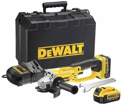 DeWalt DCG412M2 aku úhlová bruska 125mm 18V 2x4,0Ah aku
