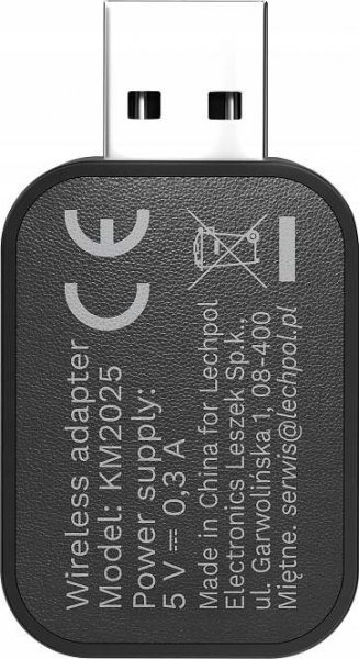 Krüger & Matz KM2025 bezdrátový adaptér CarPlay/Android Auto
