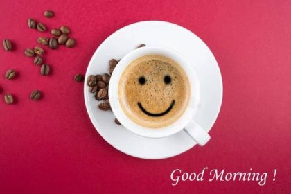 Dobré ráno šálek kávy pozadí — Stock obrázek