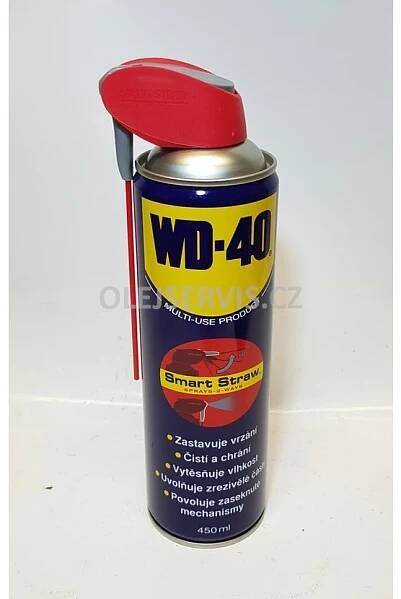 WD 40, 450 ml Smart straw | OlejServis.cz