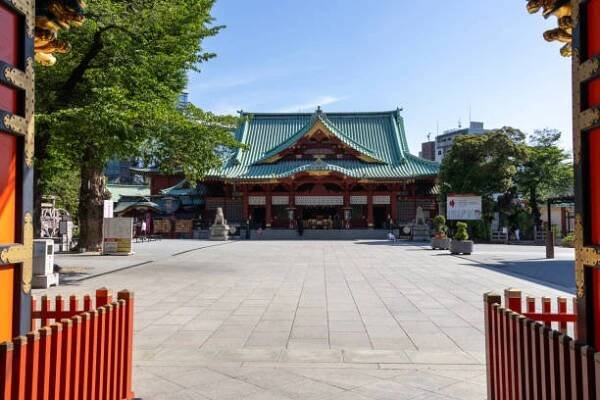 hlavní sál svatyně kanda myojin kanda myojin, tokio - šintoismus - stock snímky, obrázky a fotky