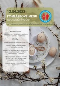 Pozvání na Velikonoční menu | Akademie hotelnictví a cestovního ruchu