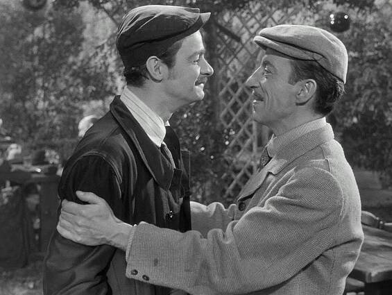 Zlatá hříva - Z filmu - Serge Reggiani, Raymond Bussières
