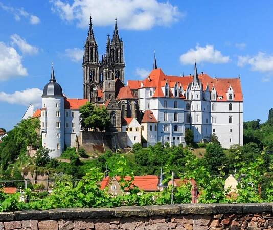 Blick zur Albrechtsburg