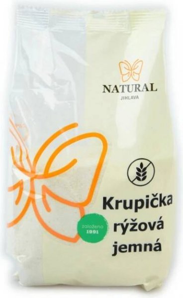 Natural Jihlava Rýžová krupička jemná 500 g