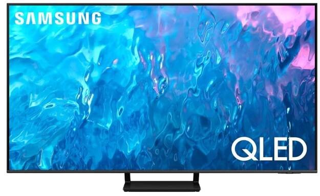 QLED televize Samsung QE55Q70C 55" 4K UHD šedá