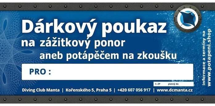 Dárkové poukazy