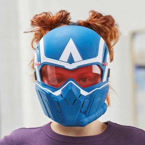 MARVEL AVENGERS Maska Kapitán Amerika Brave New World F9303 Druh na obličej