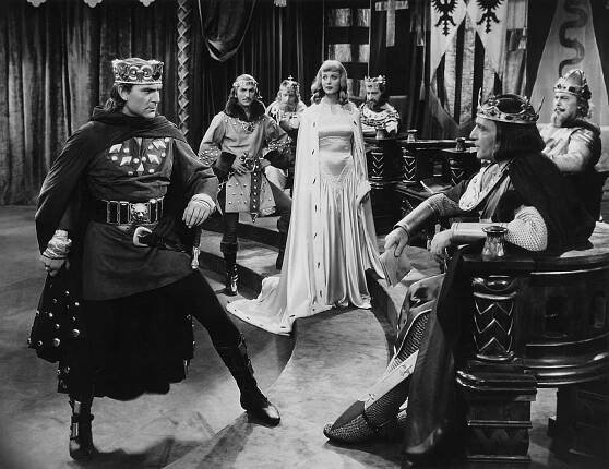 Henry Wilcoxon, Joseph Schildkraut, Loretta Young, C. Henry Gordon - Křižáci - Z filmu