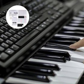 Nálepky na klávesnici klavír Nálepky na akordy za 395 Kč - Allegro