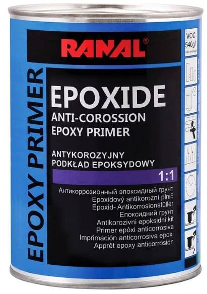 Epoxidový antikorozní plnič 1:1 - 0,8L+0,8L tužidlo - černý