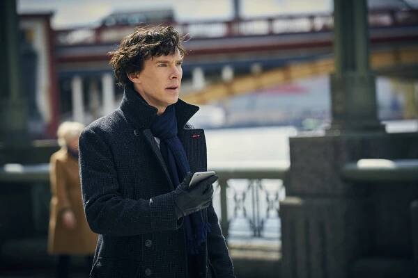 Sherlock - Šest Železných dam - Z filmu - Benedict Cumberbatch